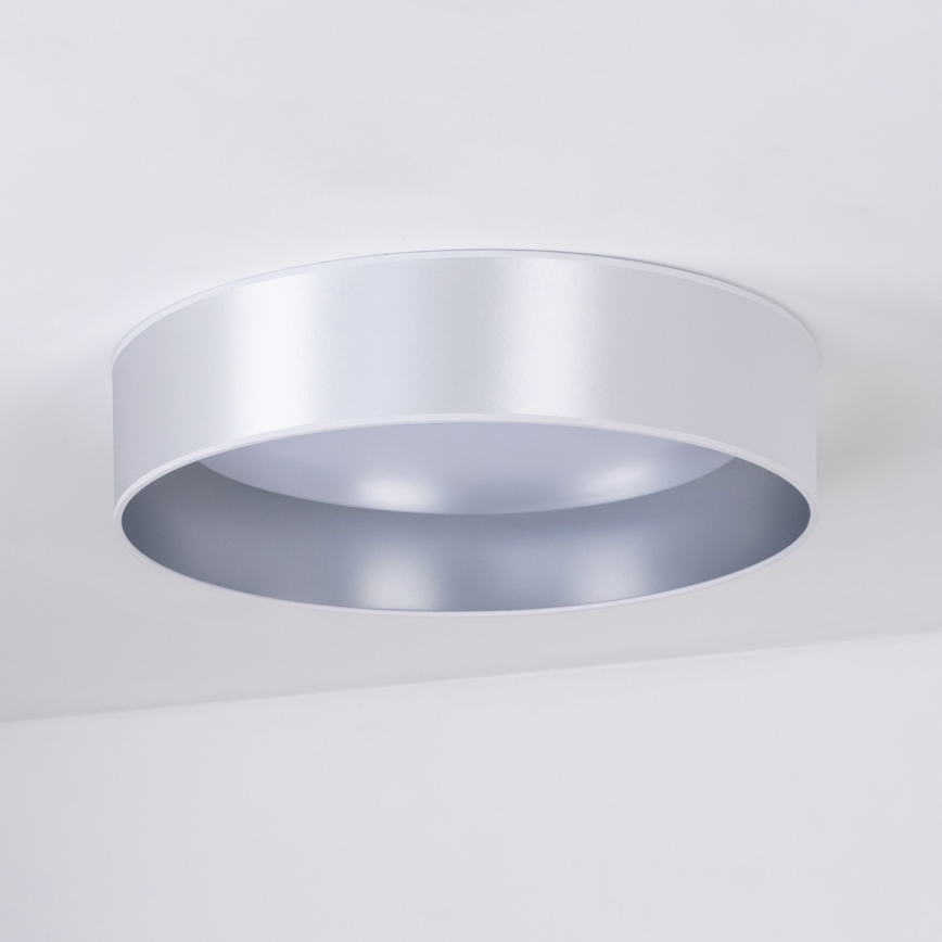 Duolla - Стельовий LED світильник ROLLER LED/24W/230V діаметр 45 см срібний