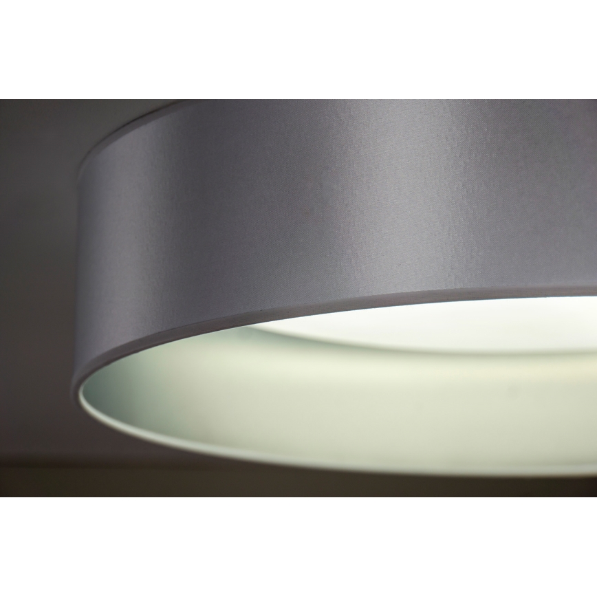 Duolla - Стельовий LED світильник ROLLER LED/24W/230V діаметр 45 см срібний