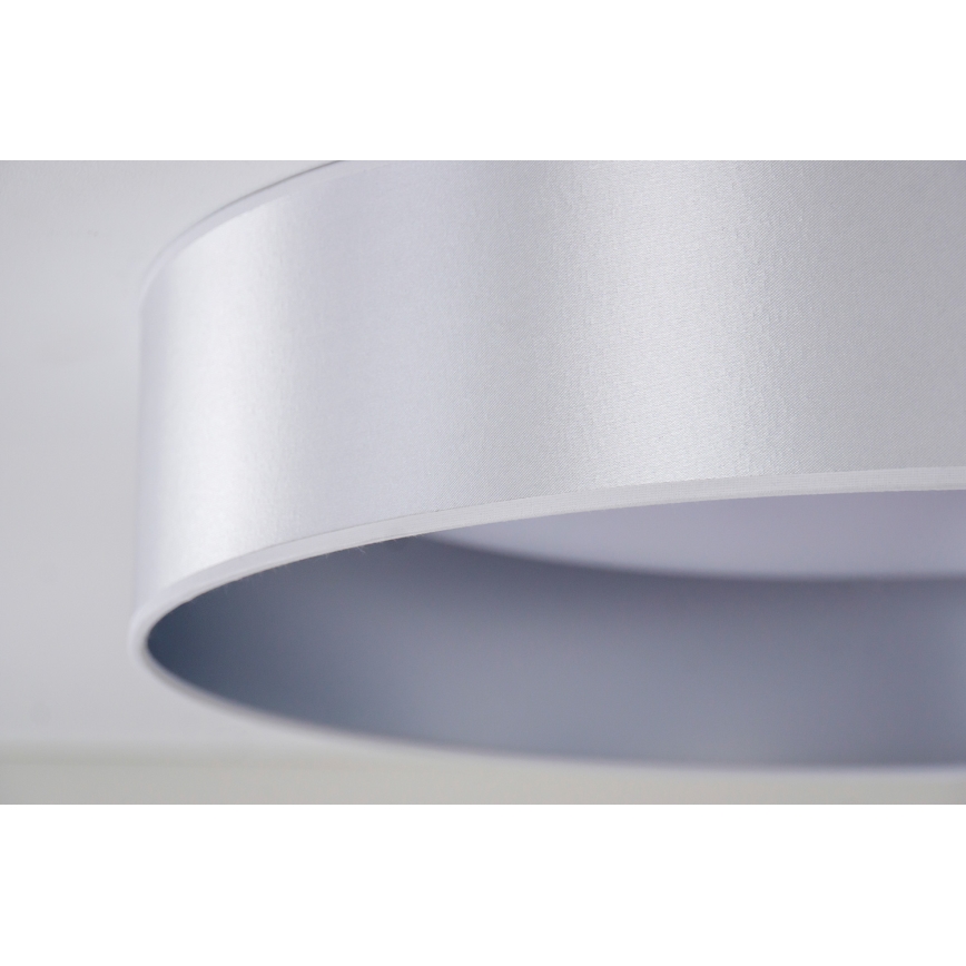 Duolla - Стельовий LED світильник ROLLER LED/24W/230V діаметр 45 см срібний