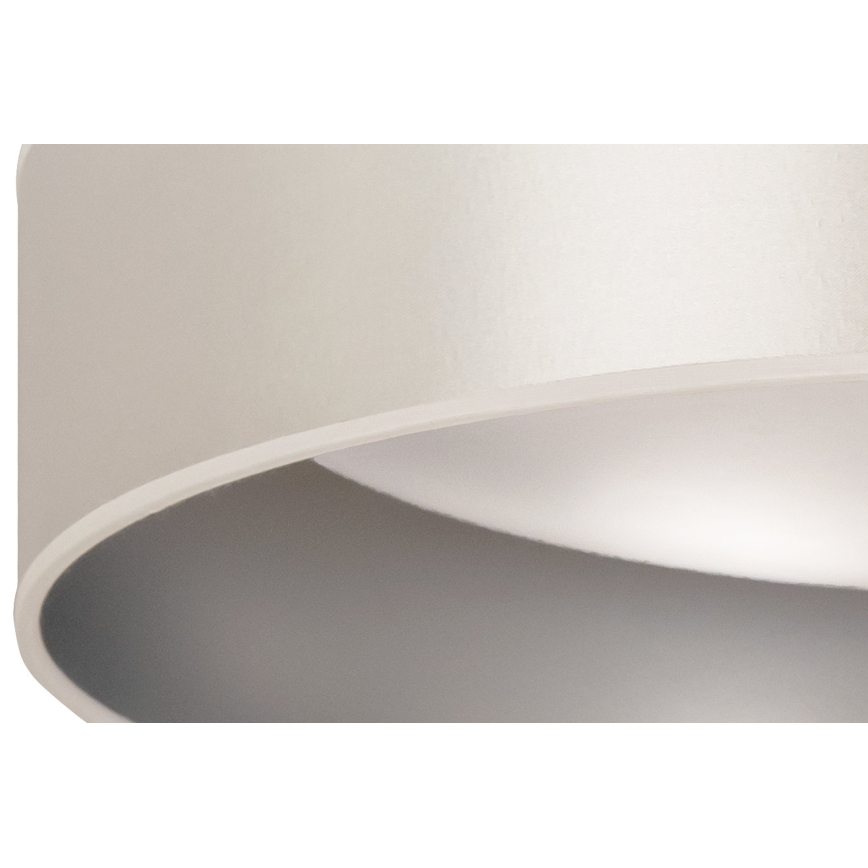 Duolla - Стельовий LED світильник ROLLER LED/24W/230V діаметр 45 см срібний