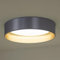 Duolla - Стельовий LED світильник ROLLER LED/24W/230V діаметр 45 см срібний/золотий