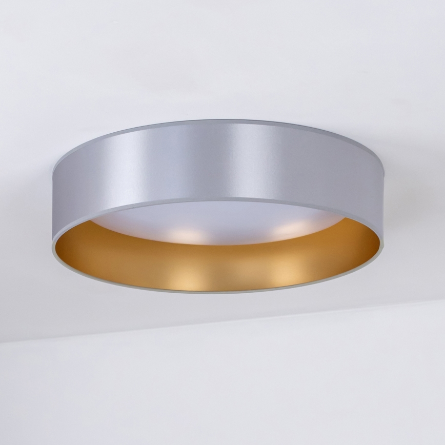 Duolla - Стельовий LED світильник ROLLER LED/24W/230V діаметр 45 см срібний/золотий