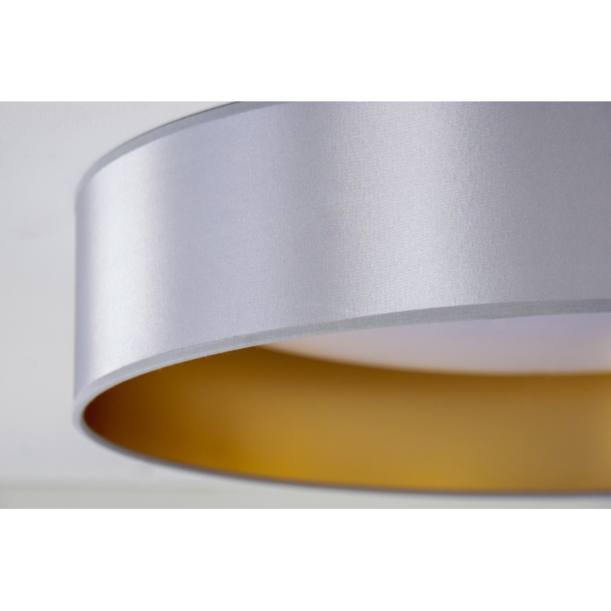 Duolla - Стельовий LED світильник ROLLER LED/24W/230V діаметр 45 см срібний/золотий
