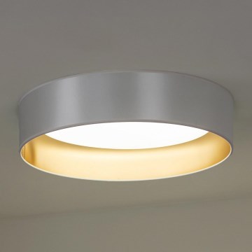 Duolla - Стельовий LED світильник ROLLER LED/24W/230V діаметр 45 см срібний/золотий