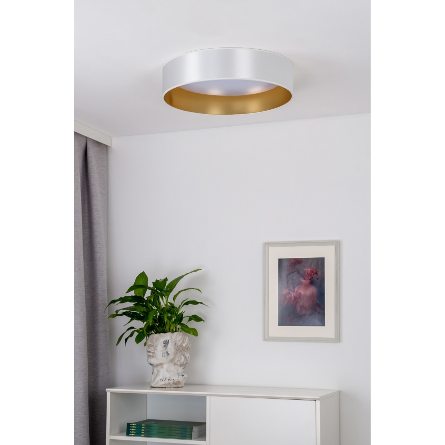 Duolla - Стельовий LED світильник ROLLER LED/24W/230V діаметр 45 см срібний/золотий