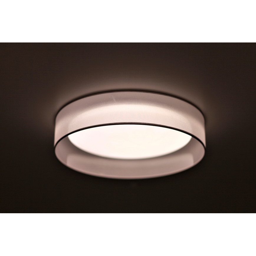 Duolla - Стельовий LED світильник ROLLER LED/24W/230V світлий діаметр 45 см сірий