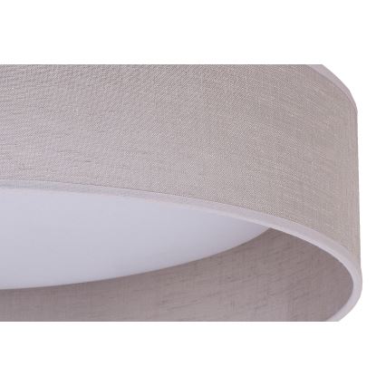 Duolla - Стельовий LED світильник ROLLER LED/24W/230V світлий діаметр 45 см сірий