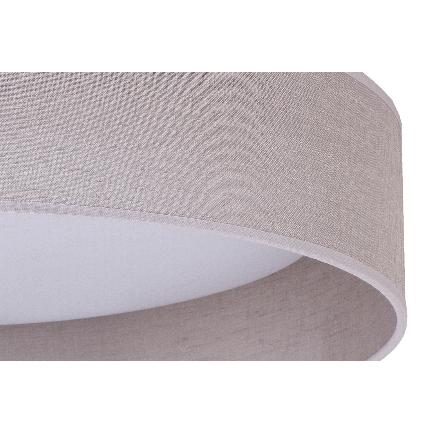 Duolla - Стельовий LED світильник ROLLER LED/24W/230V світлий діаметр 45 см сірий