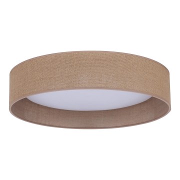 Duolla - Стельовий LED світильник ROLLER LED/24W/230V світлий діаметр 45 см коричневий