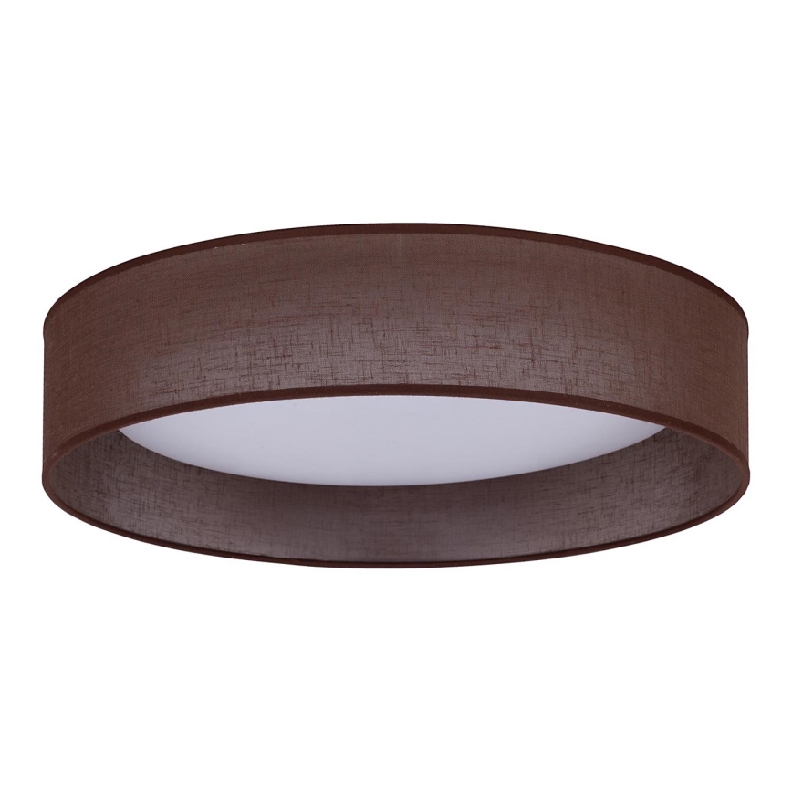 Duolla - Стельовий LED світильник ROLLER LED/24W/230V темний діаметр 45 см коричневий