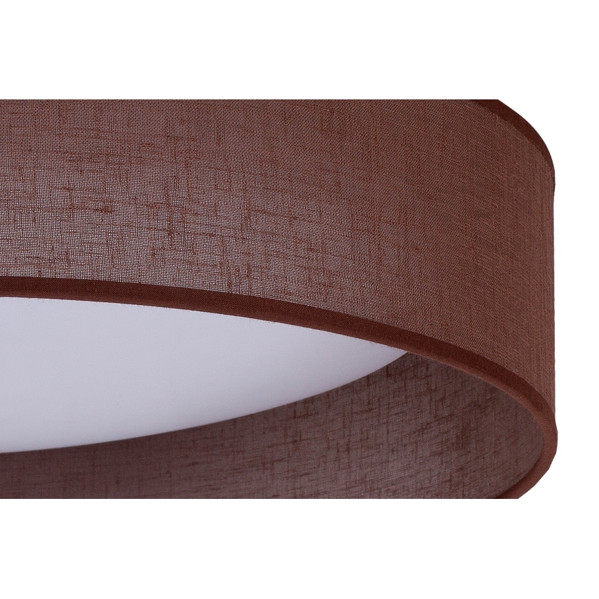 Duolla - Стельовий LED світильник ROLLER LED/24W/230V темний діаметр 45 см коричневий