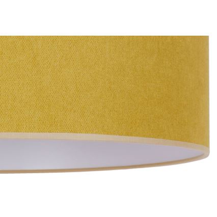Duolla - Стельовий світильник BRISTOL 1xE27/15W/230V діаметр 45 cm жовтий/білий