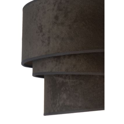 Duolla - Стельовий світильник DEVON 1xE27/40W/230V діаметр 45 см чорний/золотий