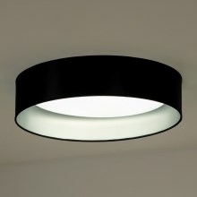 Duolla - Стельовий LED світильник ROLLER LED/24W/230V чорний/срібний