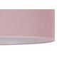 Duolla - Стельовий світильник BRISTOL 1xE27/15W/230V діаметр 45 cm рожевий/білий