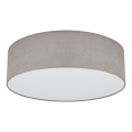 Duolla - Светильник потолочный LED CORTINA LED/26W/230V диам. 45 см 4000K коричневый