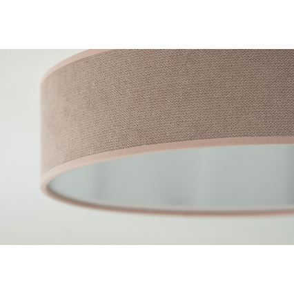 Duolla - Светодиодный потолочный светильник CORTINA LED/26W/230V диаметр 30 см 4000K розовый