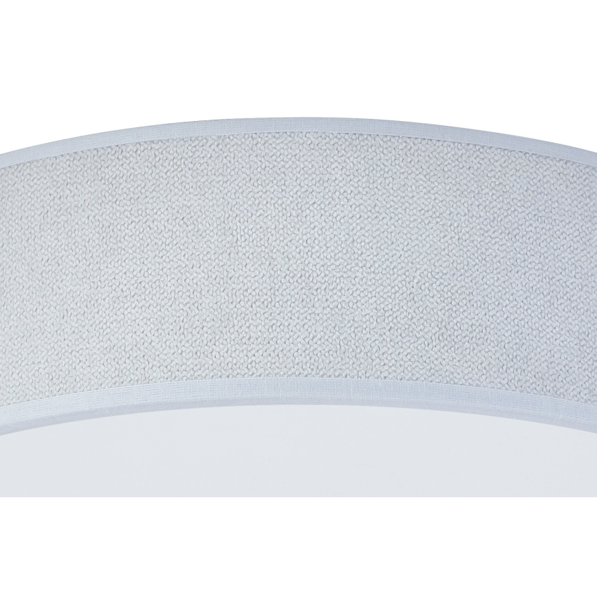 Duolla - Светодиодный потолочный светильник CORTINA LED/26W/230V диаметр 30 см 4000K серый