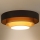 Duolla - Светодиодный потолочный светильник LUNETA LED/26W/230V диаметр 60 см 4000K коричневый/золотистый/кремовый