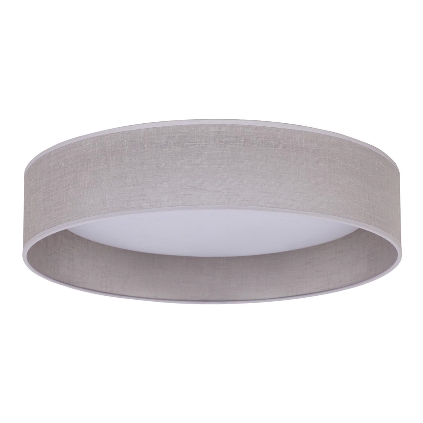 Duolla - Светодиодный потолочный светильник ROLLER LED/24W/230V диаметр 45 см светло-серый