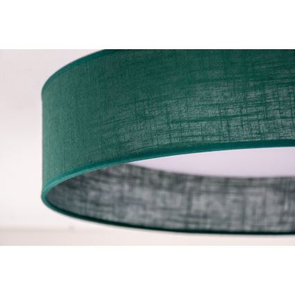 Duolla - Светодиодный потолочный светильник ROLLER LED/24W/230V диаметр 45 см зеленый