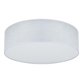 Duolla - Светодиодный потолочный светильник CORTINA LED/26W/230V диам. 45 см 4000K серый
