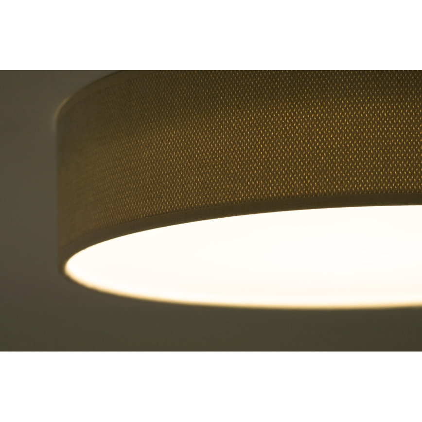 Duolla - Светодиодный потолочный светильник CORTINA LED/26W/230V диаметр 30 см 4000K бежевый
