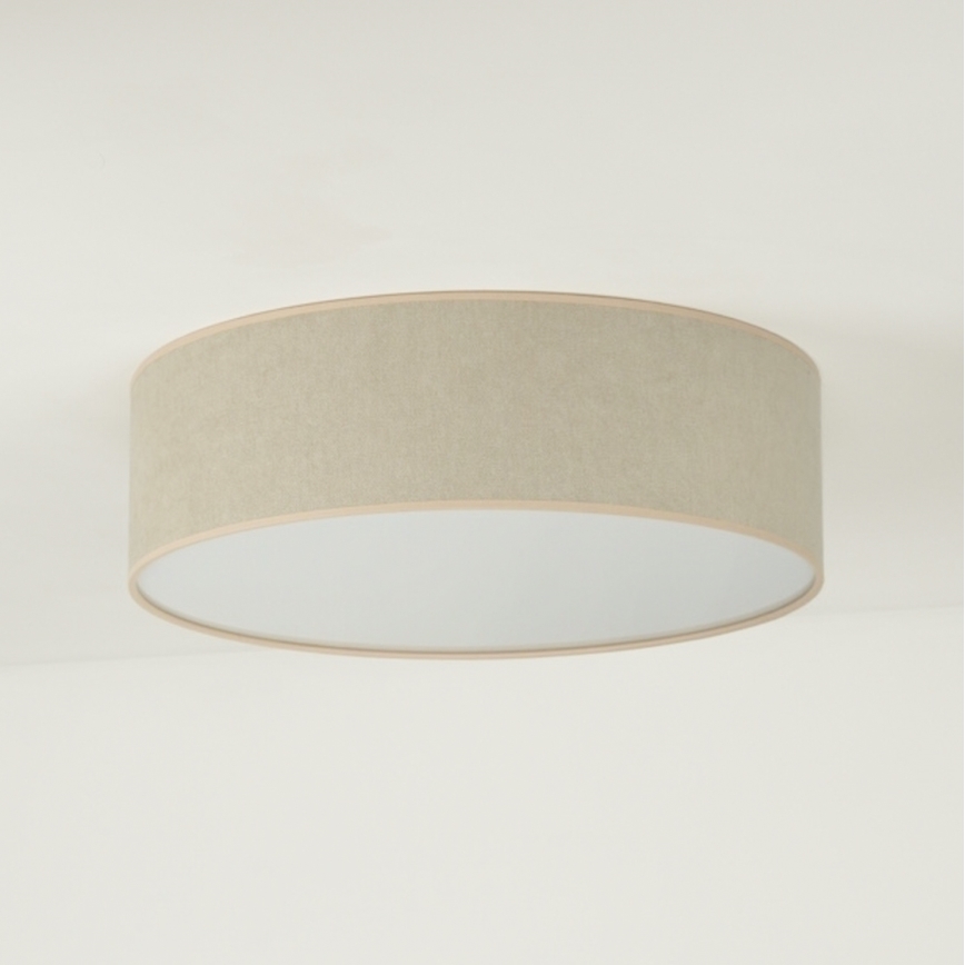 Duolla - Светодиодный потолочный светильник CORTINA LED/26W/230V диаметр 30 см 4000K бежевый