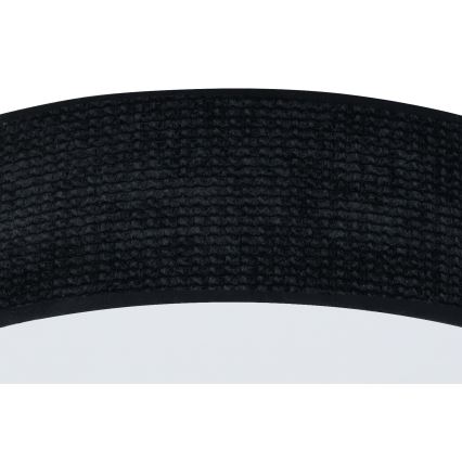 Duolla - Светодиодный потолочный светильник CORTINA LED/26W/230V диаметр 30 см 4000K черный