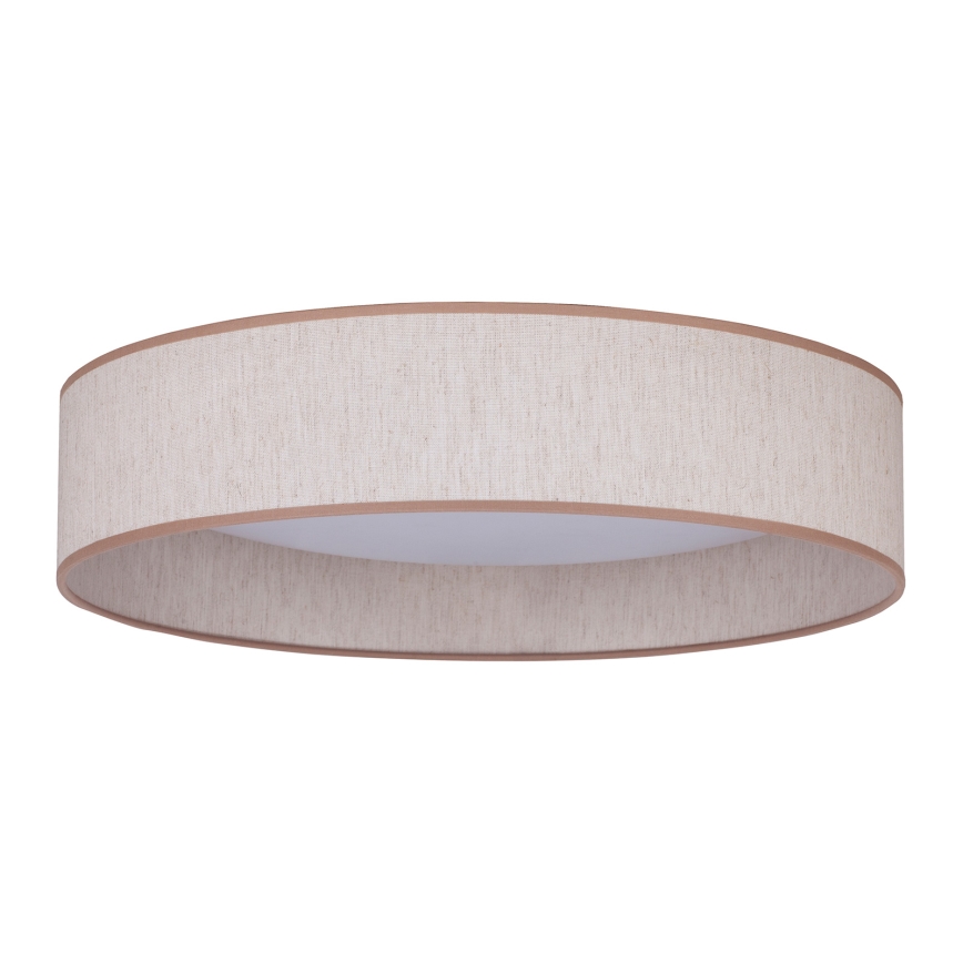 Duolla - Светодиодный потолочный светильник ROLLER LED/24W/230V диаметр 45 см бежевый