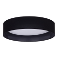 Duolla - Светодиодный потолочный светильник ROLLER LED/24W/230V диаметр 45 см черный