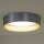 Duolla - Светодиодный потолочный светильник ROLLER LED/24W/230V диаметр 45 см серебристый/золотистый