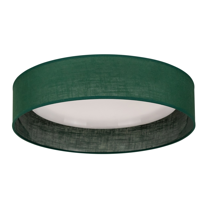 Duolla - Светодиодный потолочный светильник ROLLER LED/24W/230V диаметр 45 см зеленый