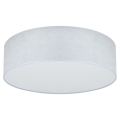 Duolla - Светодиодный потолочный светильник CORTINA LED/26W/230V диаметр 45 см серый