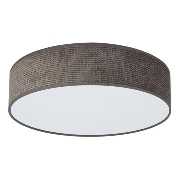 Duolla - Світильник стельовий LED CORTINA LED/26W/230V діам. 30 см 4000K коричневий