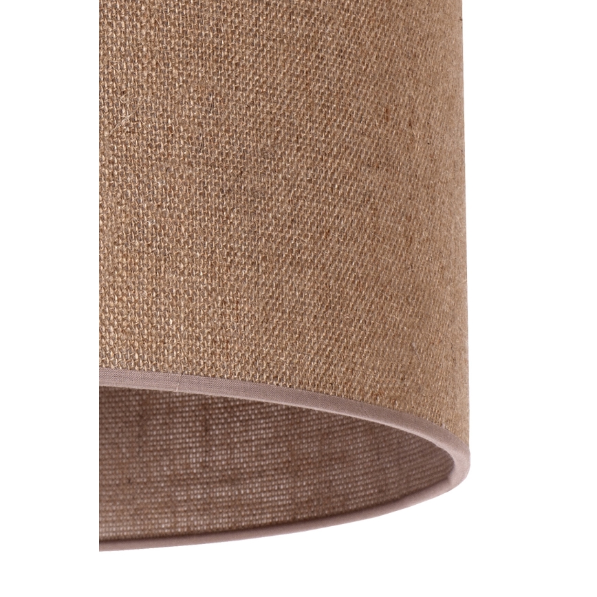 Duolla - Торшер 1xE27/60W/230V діаметр 44 см коричневий/бежевий