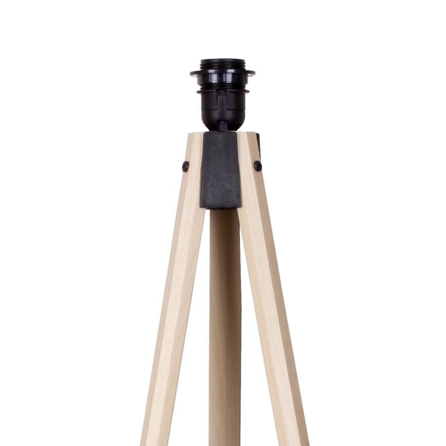 Duolla - Торшер 1xE27/60W/230V диаметр 44 см коричневый/бежевый