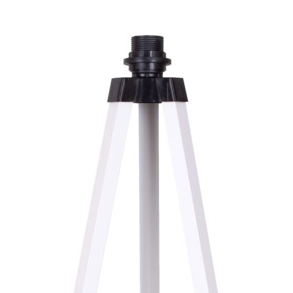Duolla - Торшер 1xE27/60W/230V диаметр 44 см коричневый/белый