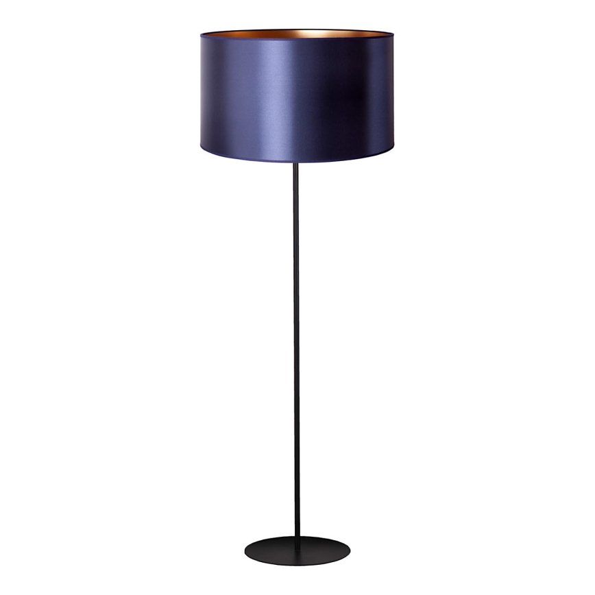 Duolla - Торшер CANNES 1xE27/15W/230V диаметр 45 см фиолетовый/медный/черный