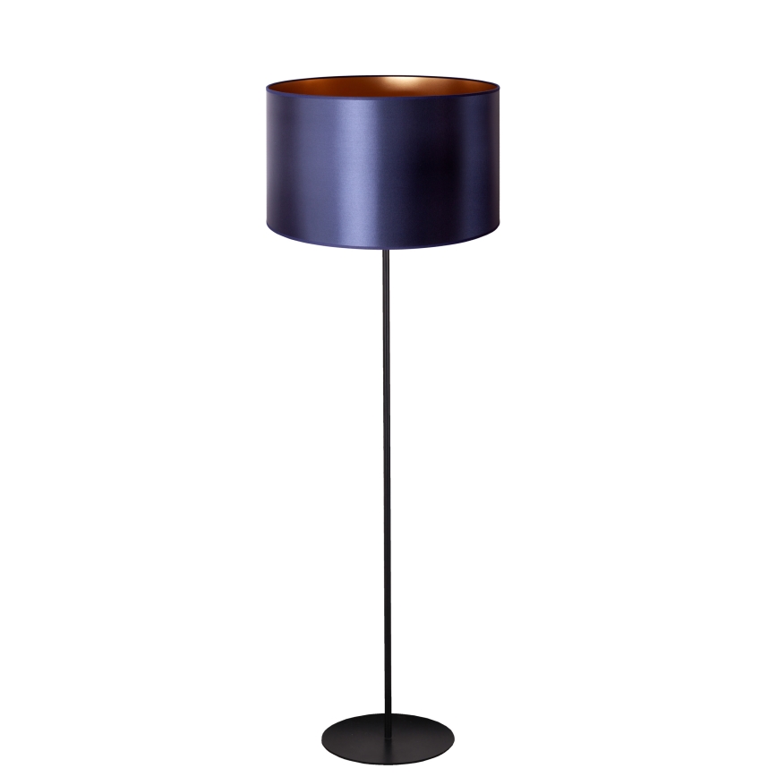 Duolla - Торшер CANNES 1xE27/15W/230V диаметр 45 см фиолетовый/медный/черный