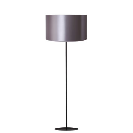 Duolla - Торшер CANNES 1xE27/15W/230V диаметр 45 см серебристый/черный