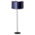 Duolla - Торшер CANNES 1xE27/15W/230V 45 см фиолетовый/серебристый/черный