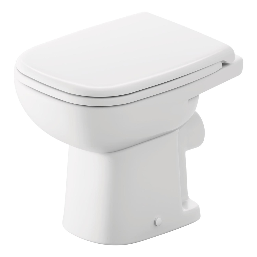 Duravit 21080900002 - напольный унитаз D-CODE, керамика, глянцевый белый