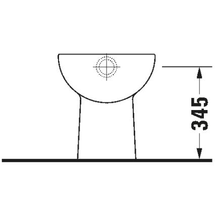 Duravit 21100100002 - Підлоговий унітаз D-CODE кераміка/глянцево-білий