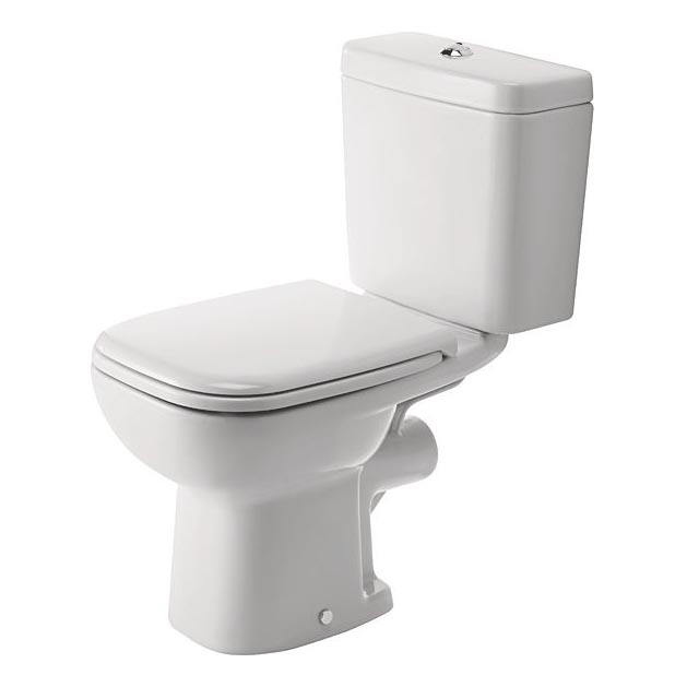 Duravit 21110900002 - компактный унитаз D-CODE керамика/белый глянец