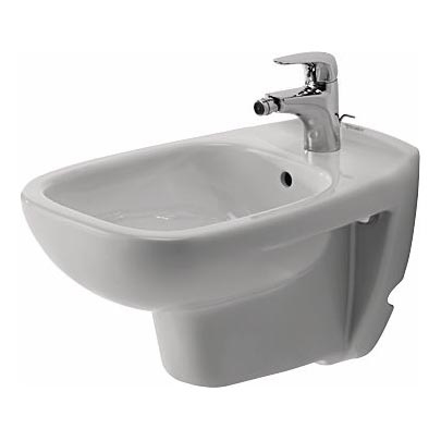 Duravit 22571500002 - Настінне біде D-CODE кераміка/глянцево-білий