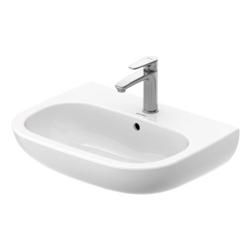 Duravit 23106000002 - Підвісний умивальник D-CODE 60x46 см кераміка/глянцевий білий