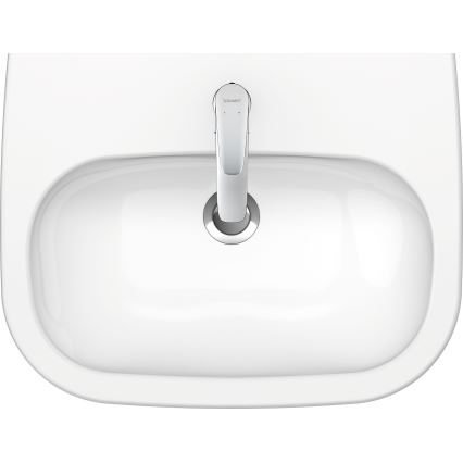Duravit 23106000002 - Подвесная раковина D-CODE 60x46 см, керамика, белый глянец