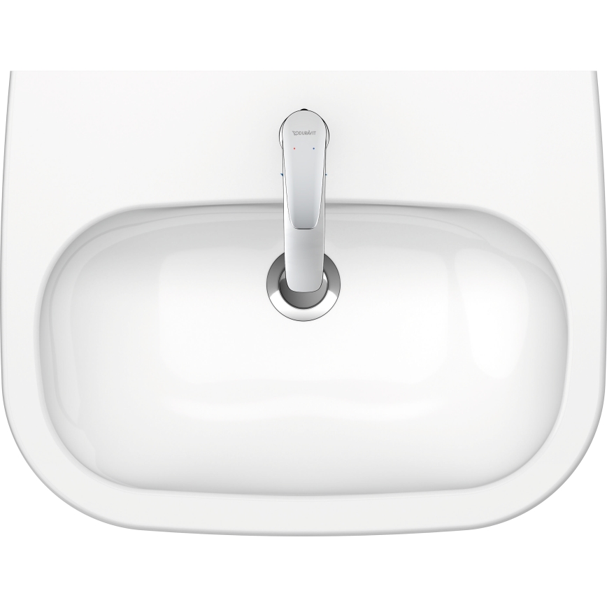Duravit 23106000002 - Подвесная раковина D-CODE 60x46 см, керамика, белый глянец