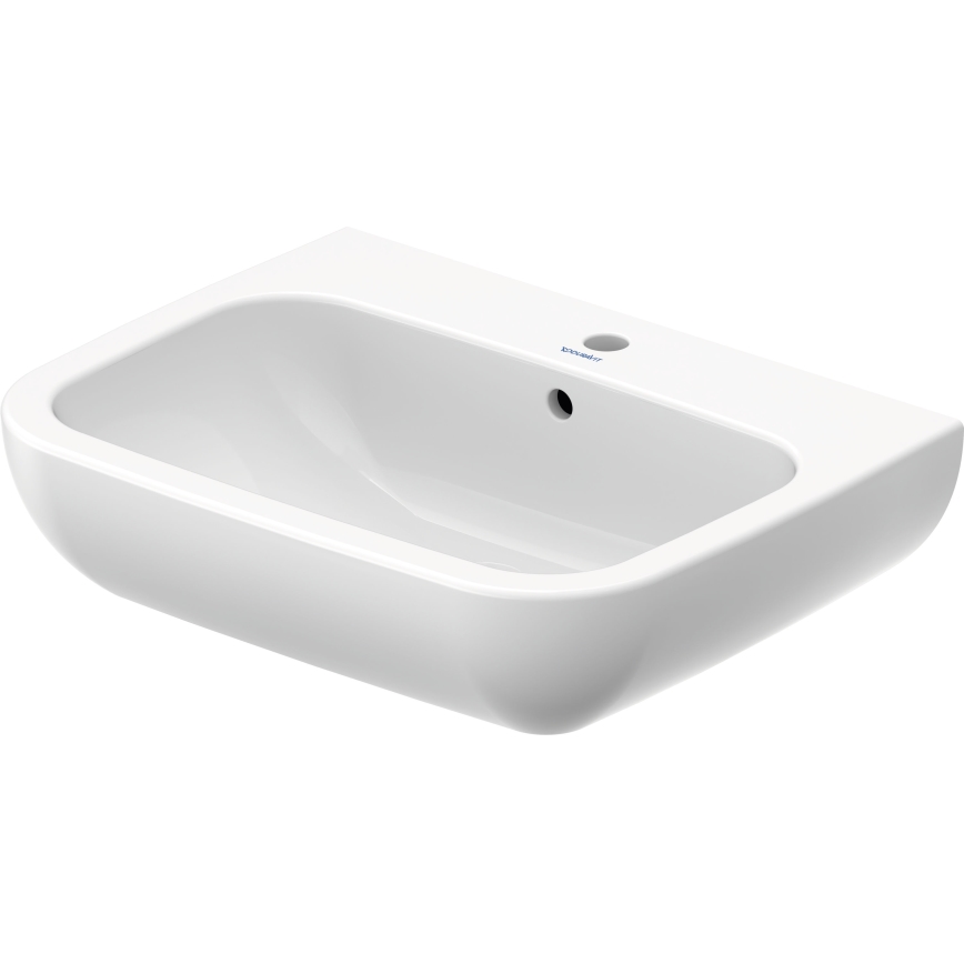 Duravit 23106500002 - Навесная раковина D-CODE 65x50 см, керамика, глянцево-белая